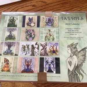 Amy Brown Fairy Calendar 2019